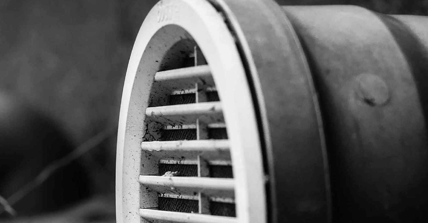 An air ventilation pipe reminds what to look for in your HVAC Answering Service