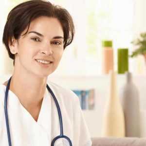 Hospice nurse ready to check her calls within the Centratel Telephone Answering Service portal