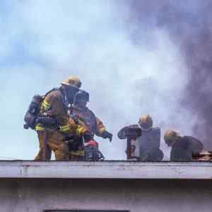 A fire brigade helping a disaster restoration company called via an answering service