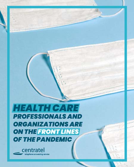 Face masks quipped by Health Care professionals on the front lines of the pandemic