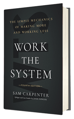 Sam Carpenter's book - Work the System: The Simple Mechanics of Making More and Working Less