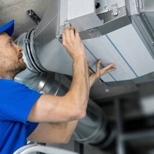 HVAC technician working outside and not answering to calls from potential customers