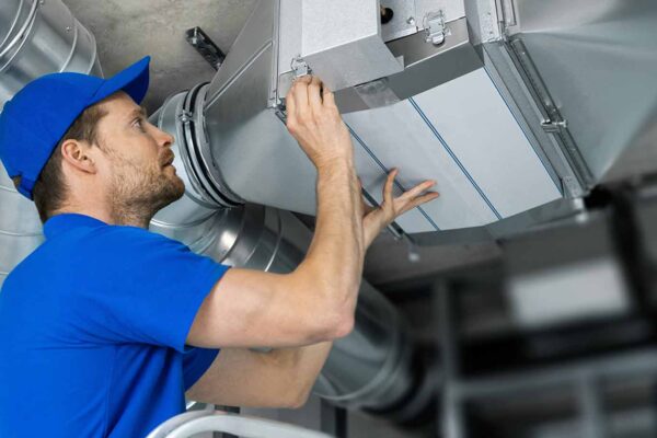 HVAC technician working outside and not answering to calls from potential customers